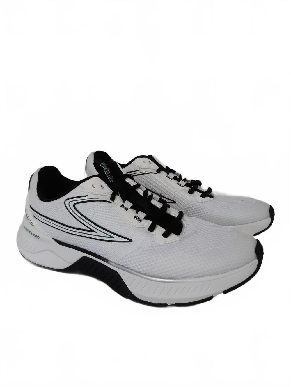 Fila Energized Memory 1GM02809 Men 9.5 Medium White Black